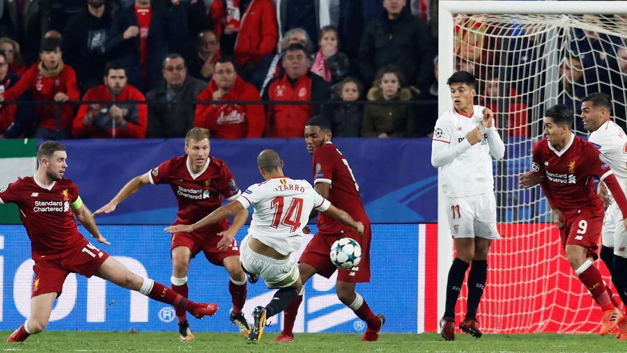 Liverpool throw away three-goal lead at Sevilla