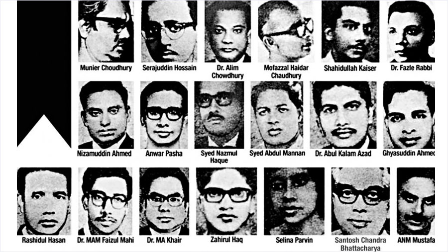 Martyred Intellectuals day today