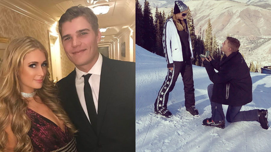 Paris Hilton and Chris Zylka are engaged