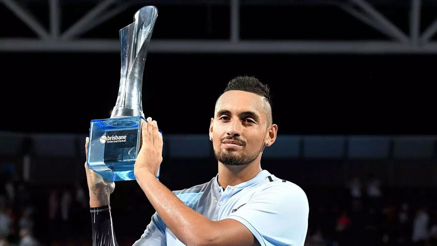 Kyrgios claims first home ATP title
