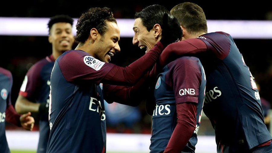 Neymar scores four as PSG beat Dijon 8-0