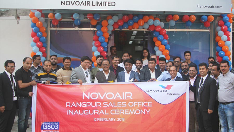 NOVOAIR sales office in Rangpur