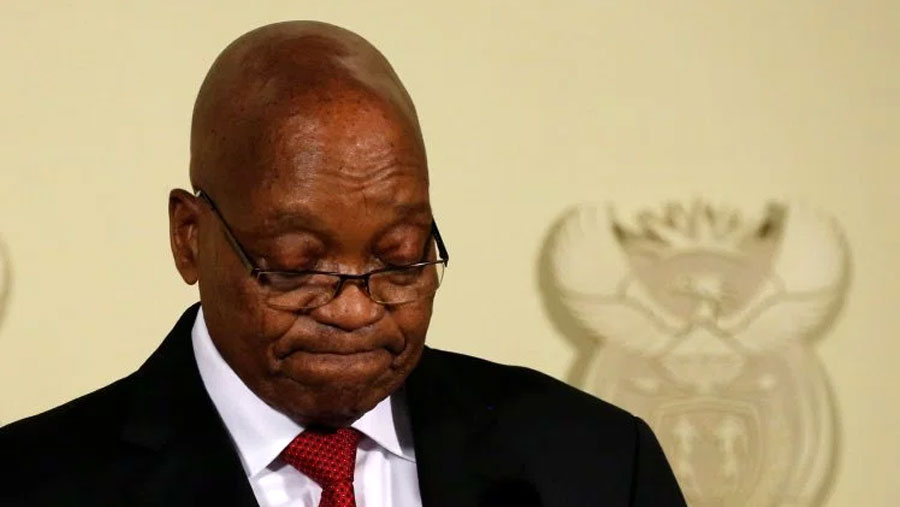 Zuma resigns as S Africa's president