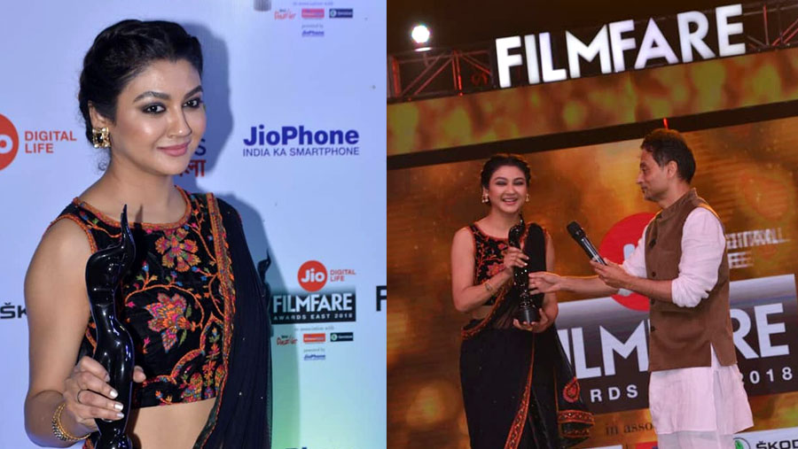 Jaya Ahsan wins Filmfare Awards