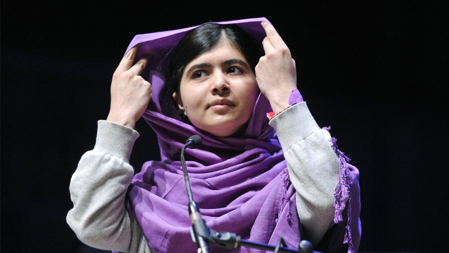 Malala returns to town where she was shot