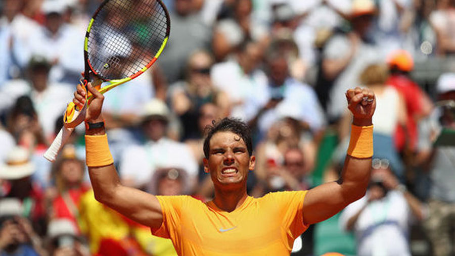 Nadal defeats Dominic in Monte Carlo quarters