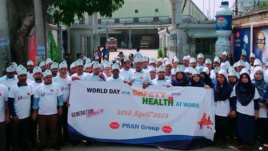 PRAN-RFL observes World Day for Safety and Health at Work