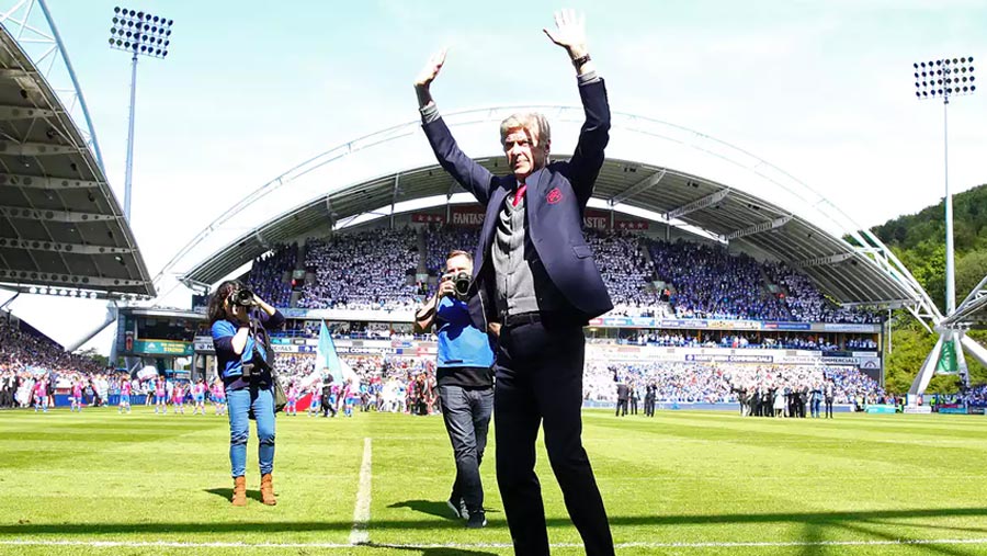 Arsene Wenger gets a winning farewell