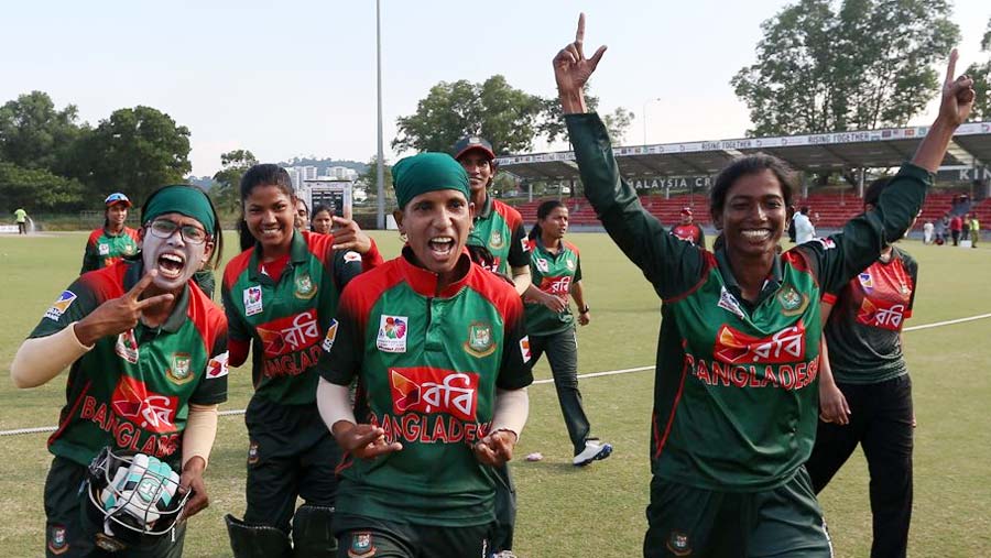 Bangladesh women record historic win over India