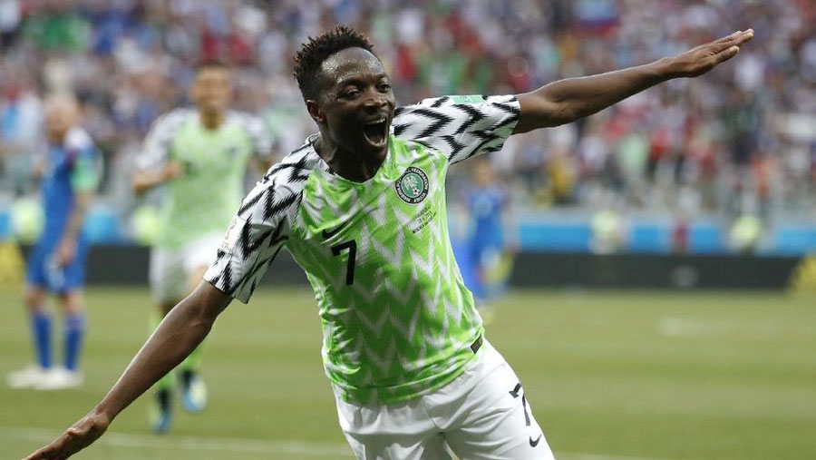Musa double earns Nigeria win over Iceland