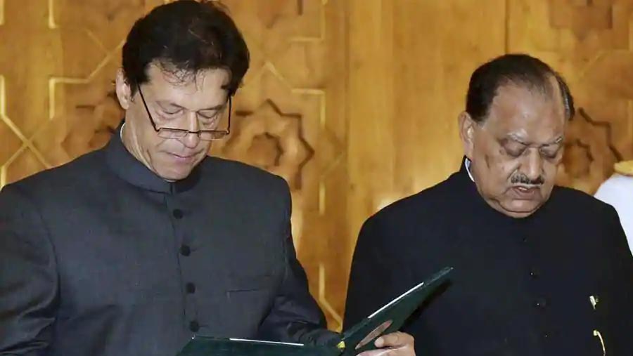 Imran Khan takes oath as Pakistan's 22nd PM