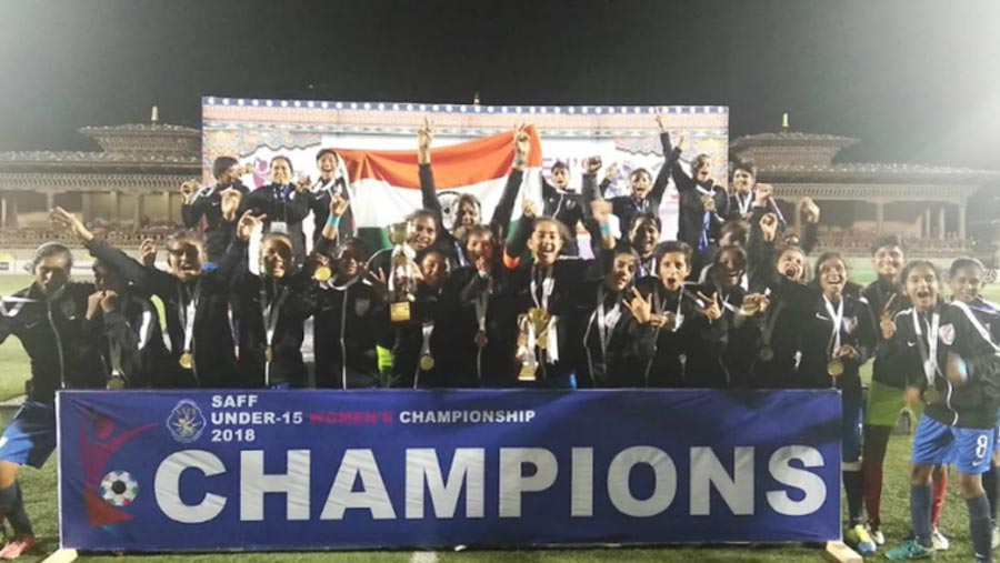 India clinch SAFF U-15 Women's Champs title