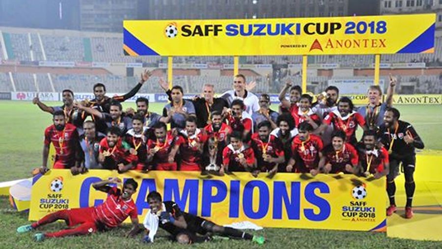 Maldives clinch Saff Suzuki Cup 2018 title