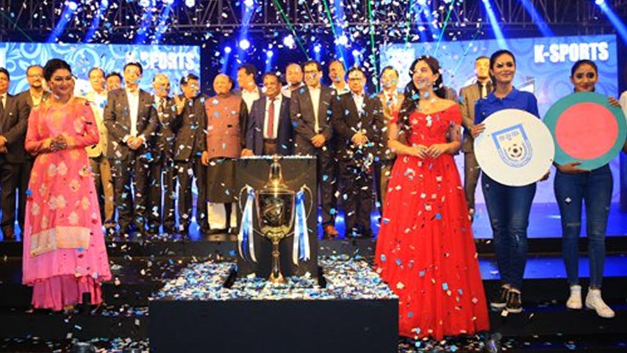 Trophy of Bangabandhu Int'l Gold Cup unveiled
