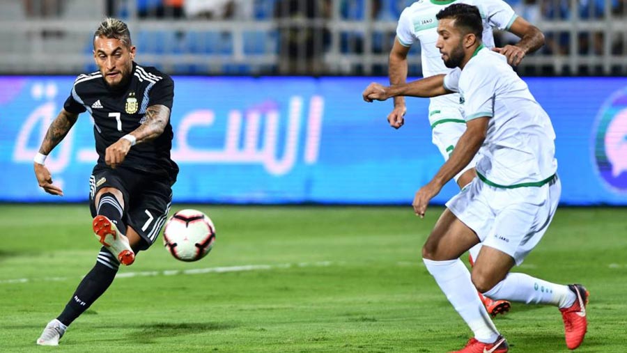 Argentina rout Iraq despite Messi's absence