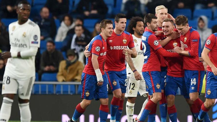 Real Madrid embarrassed by CSKA