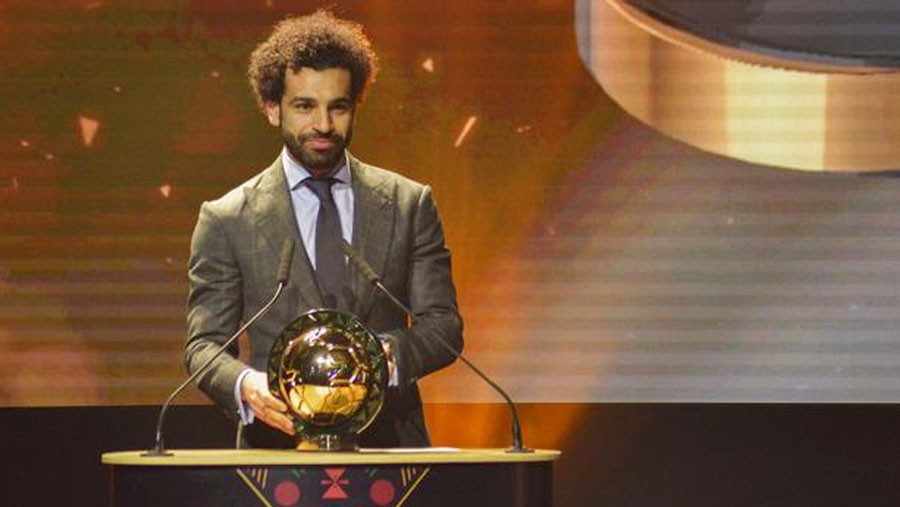 Salah wins African award for 2nd time