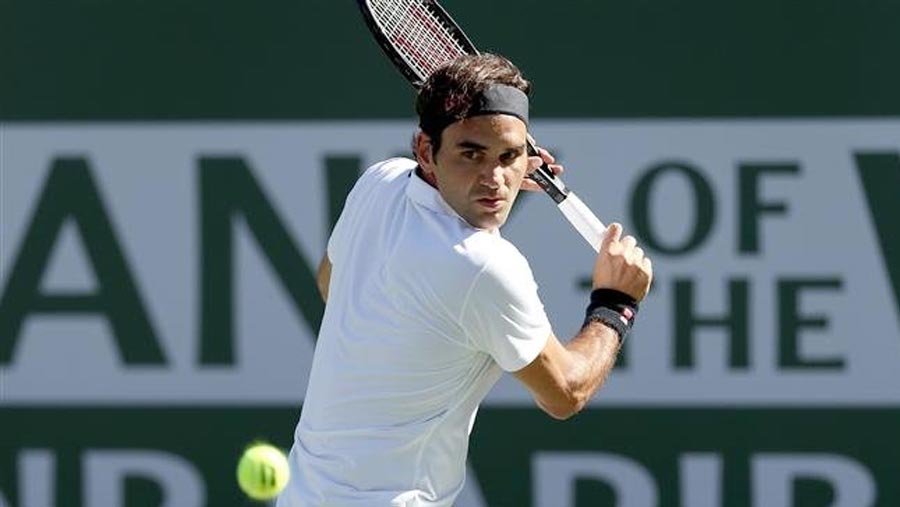 Federer beats Edmund in Indian Wells