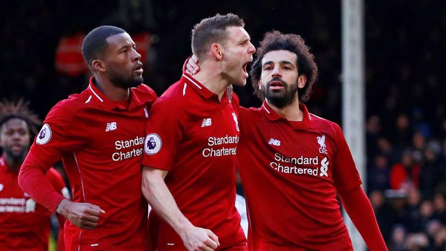 Liverpool back to top of Premier League