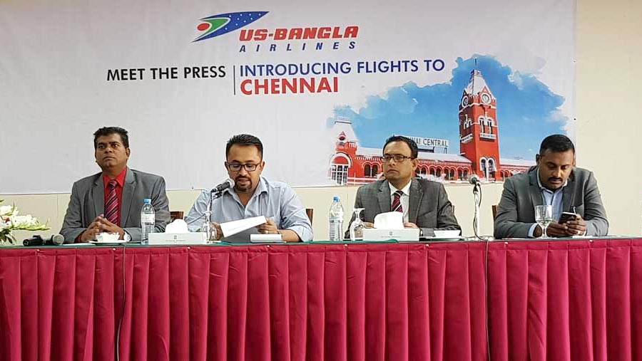 US-Bangla starts Chennai flights from Mar 31