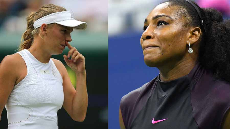 Serena and Wozniacki withdraw with injury