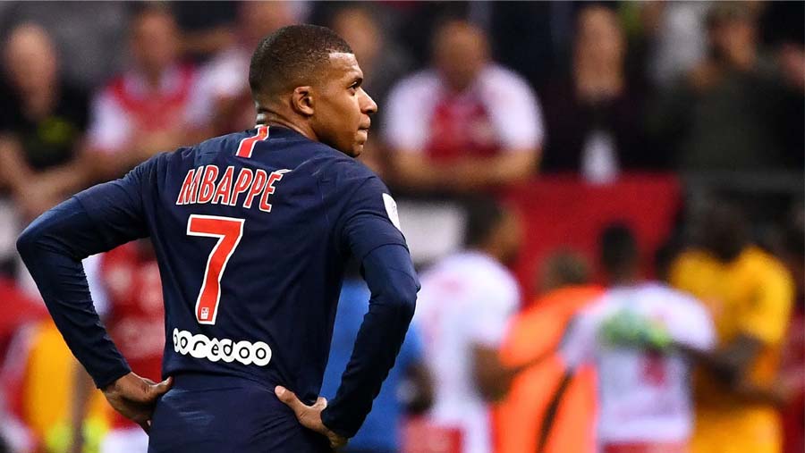 Mbappe ensures PSG make Ligue 1 history