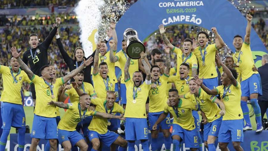 Brazil beat Peru to win Copa America