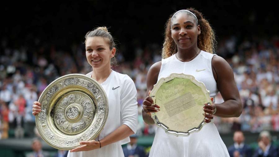 Halep stuns Serena to win Wimbledon