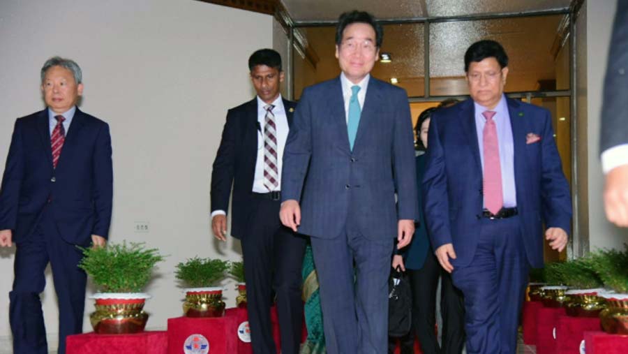 South Korea PM Lee Nak-yon in Dhaka
