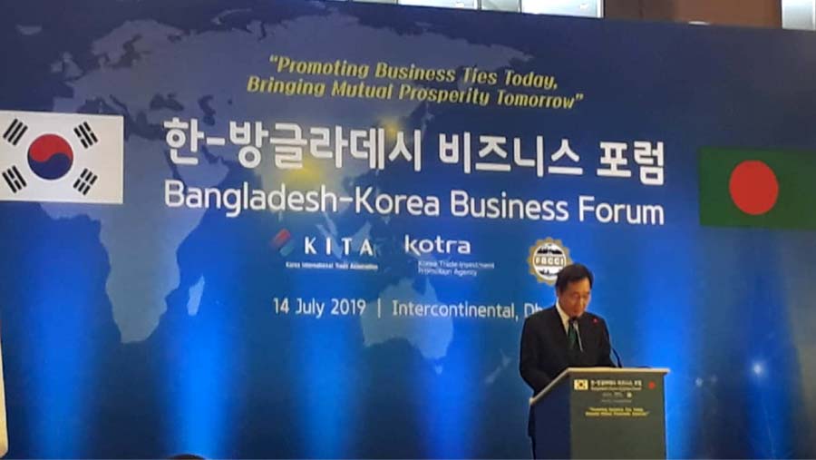 Korean PM wants stronger collaboration with BD