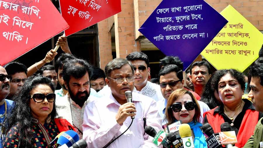 Hasan urges to stand by dengue patients