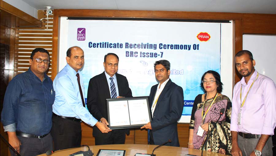 Mymensingh Agro achieves BRC Certificate
