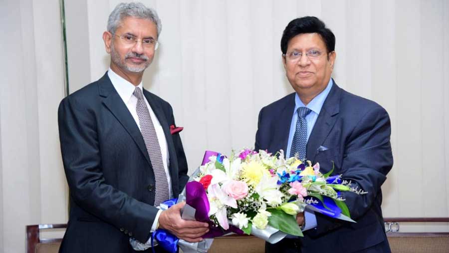 Indian External Affairs Minister in city