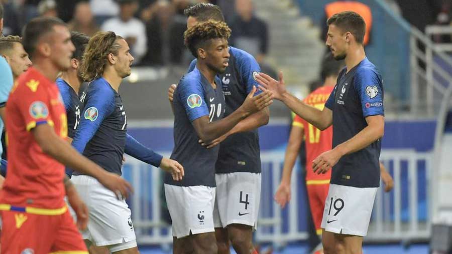 France beat Andorra 3-0 in Euro qualifier