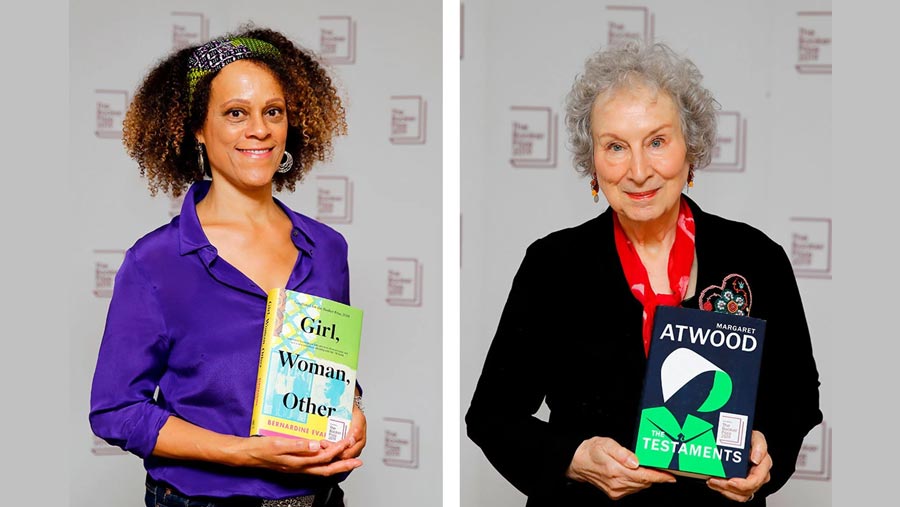 Atwood and Evaristo share Booker Prize