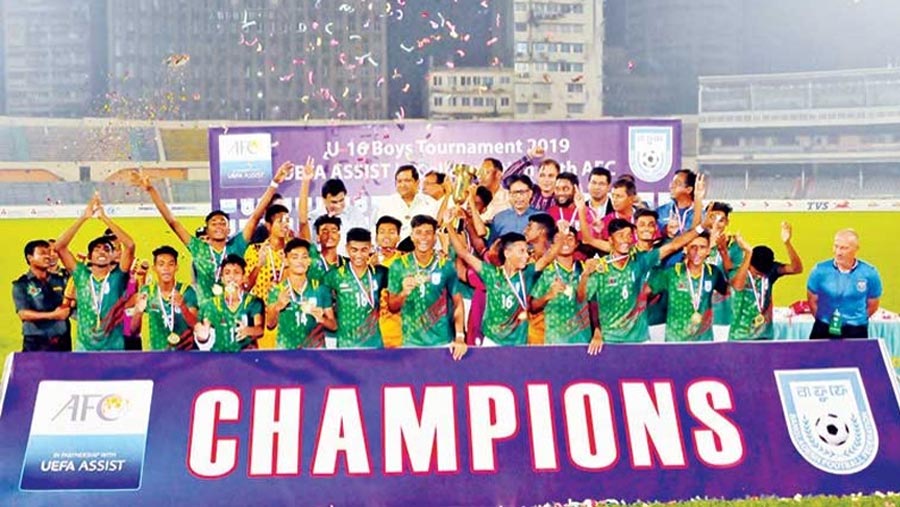 Bangladesh clinch UEFA Assist Under-16 title