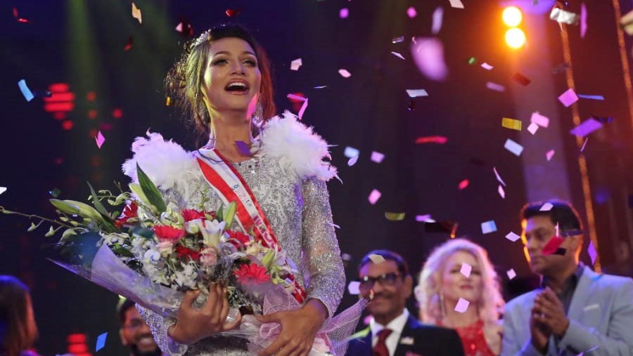 Shela crowned Miss Universe Bangladesh