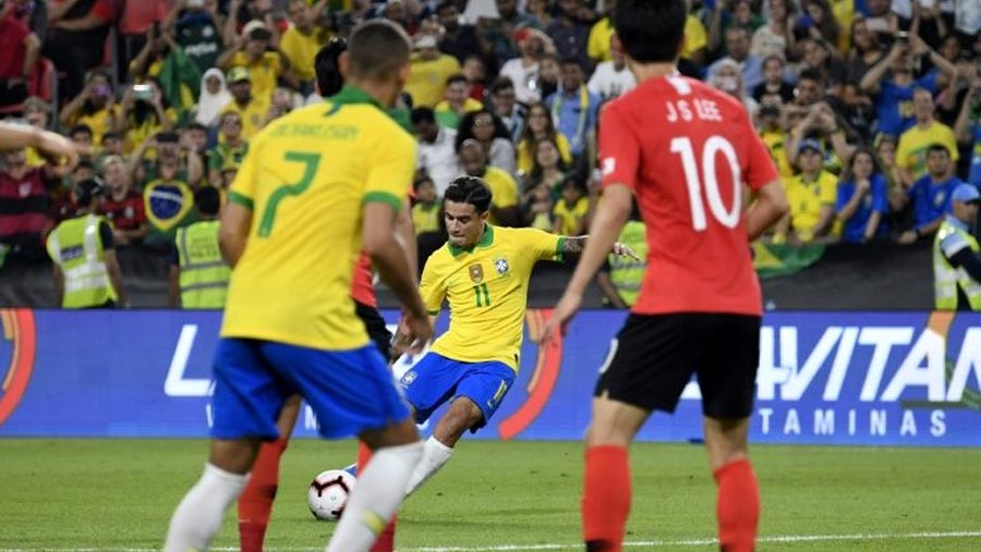 Brazil end winless streak with 3-0 Korea victory