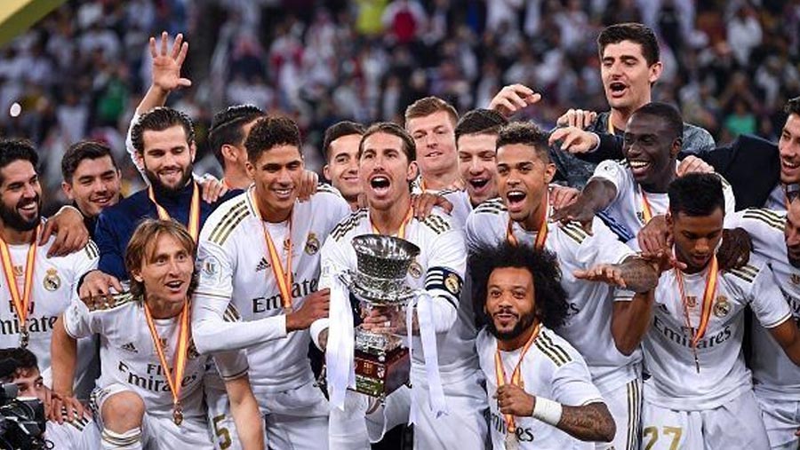 Real Madrid win Spanish Super Cup on penalties