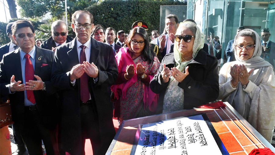 PM inaugurates Bangladesh Chancery Building in Rome