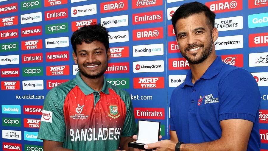 Joy steers Bangladesh to first ever U-19 WC final