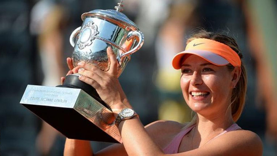 Maria Sharapova says goodbye to tennis