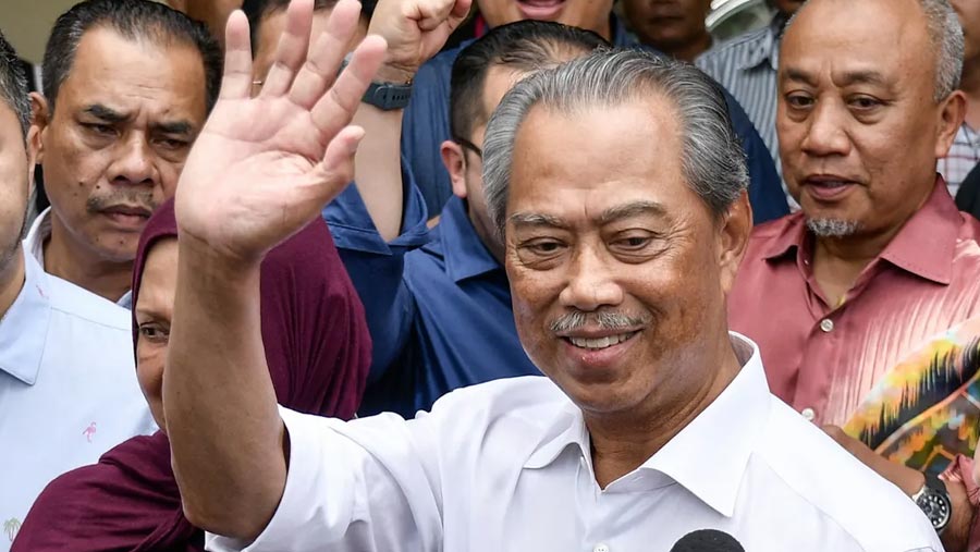 Muhyiddin Yassin named as Malaysian PM