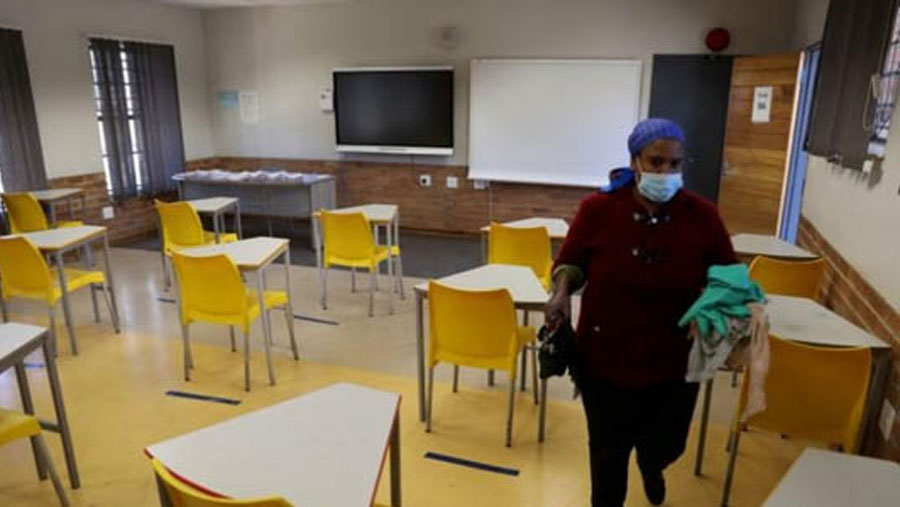 South African schools to be closed again over virus