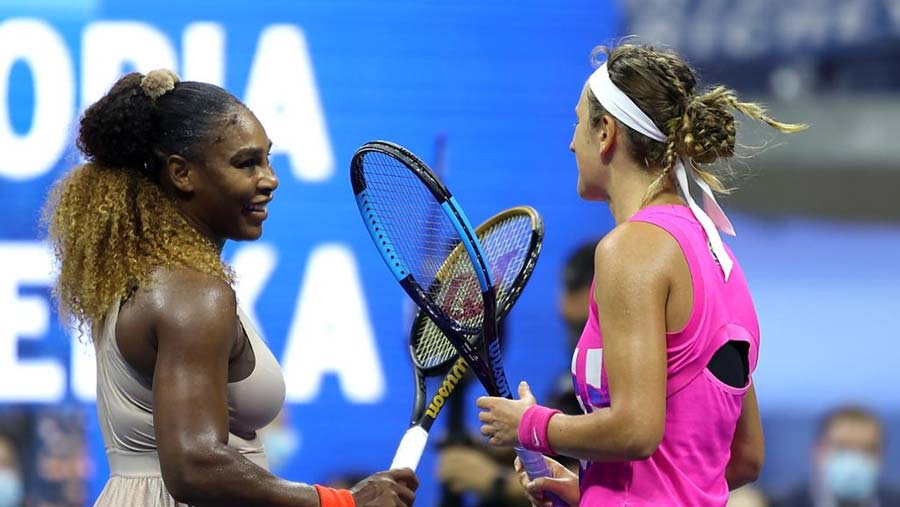 Serena upset by Azarenka at US Open