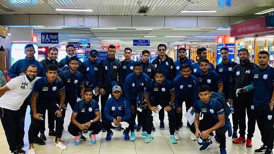 National football team off to Qatar