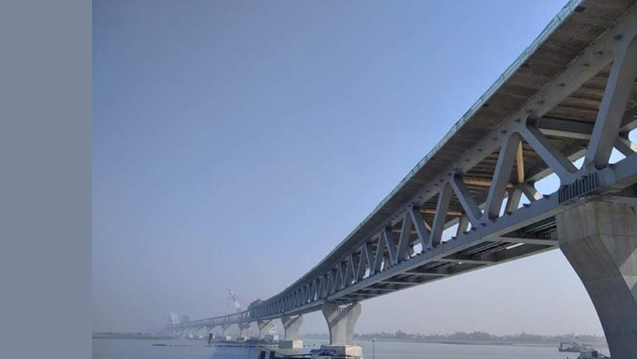 Padma Bridge’s 40th span installed, 6-km now visible