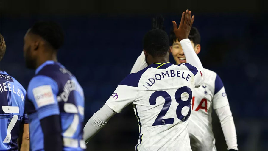 Spurs beat Wycombe and into FA Cup fifth round