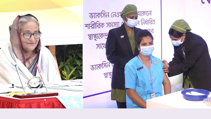 Nationwide Covid-19 vaccination campaign inaugurated by PM