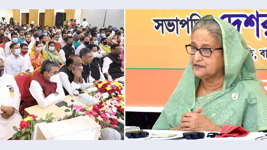 Country is moving ahead pursuing Bangabandhu’s path: PM